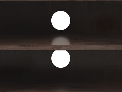 Lowry - TV Media Stand - Rustic Natural Aged Brown