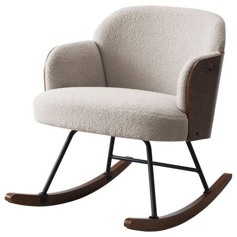Valera - Upholstered Mid Back Rocking Chair