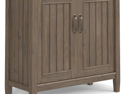 Lev - Low Storage Cabinet - Smoky Brown