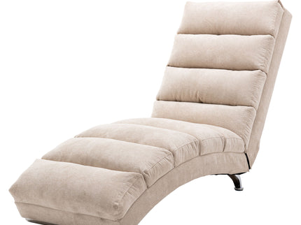 Massage Chaise Lounge Indoor With Remote Control, Ergonomic Electric Massage Lounger