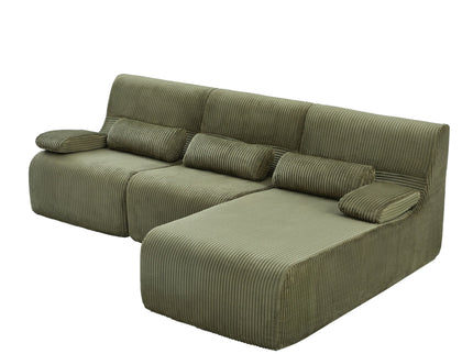 Oversized Sectional Sofa, Living Room Seating With Modular Design