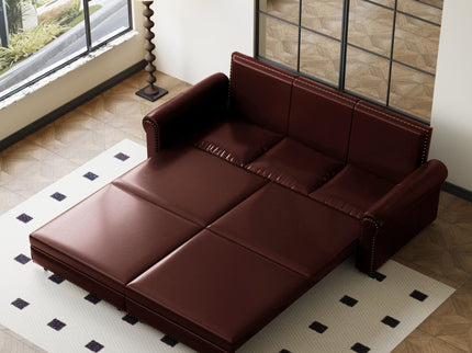 Chesterfield Sofa & Pull Out Bed