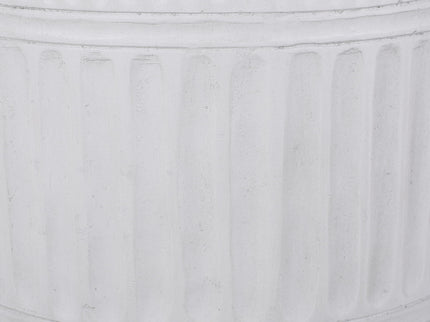 Outdoor Patio End Table - Antique White