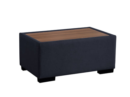 Joshua - 100" Sectional Sofa with Right Facing Chaise and Console Ottoman