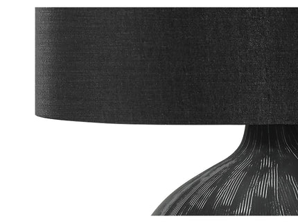 Lighting, Table Lamp, Ceramic, Contemporary - Black