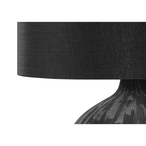 Lighting, Table Lamp, Ceramic, Contemporary - Black