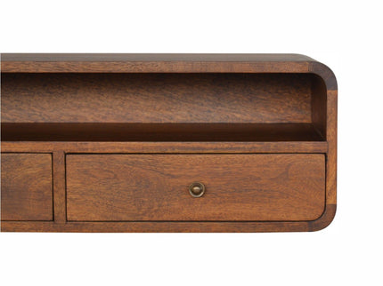 Floating Open Console - Chestnut