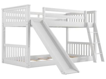 Bunk Bed & Convertible Slide And Ladder