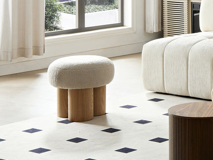 Versatile Mushroom Stool With Cushion