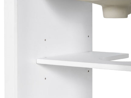 Bathroom Vanity With Sink, Soft Close Door, Adjustable U-Shaped Shelf
