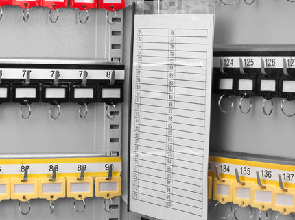 Adjustable Key Cabinet With Lock