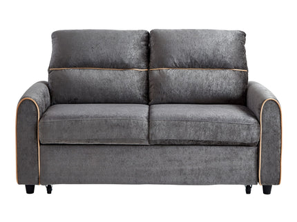 Pull Out Sofa Bed With Adjustable 3 Position Backrest, USB Charging Ports, Side Pockets