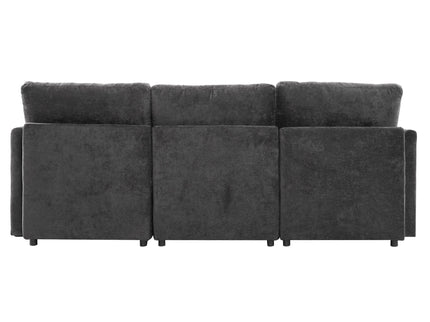Sectional Sofa Modular U-Shaped With Ottoman & USB Ports