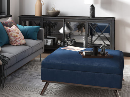 Owen - Multifunctional Square Coffee Table Storage Ottoman