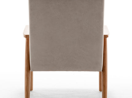 Wide Classic Mid-Century Modern Arm Chair