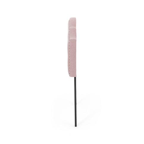Flanner - Contemporary Fabric Upholstered Twin Headboard - Blush