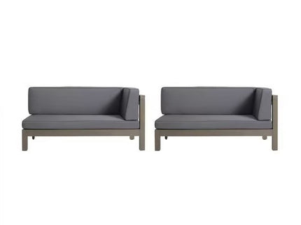 Brava - X Back Corner Bench