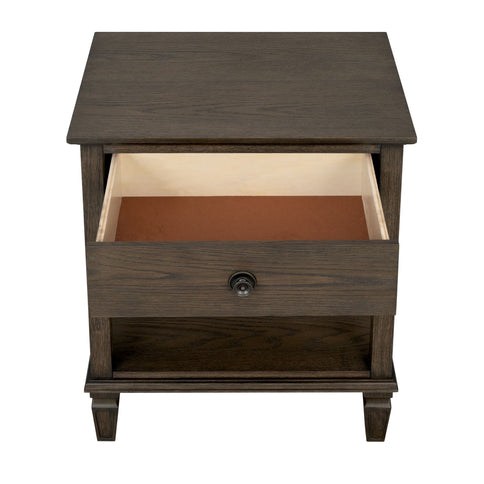 Victoria - Bedside Table With Drawer And Shelf