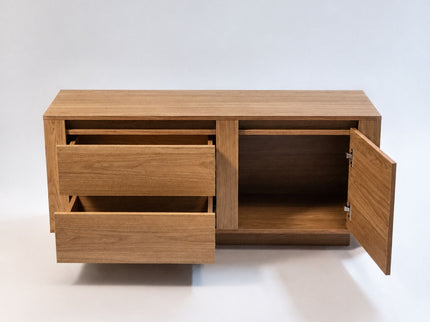TV Stand For TVs Up To 50" With 1 Door And 2 Drawers