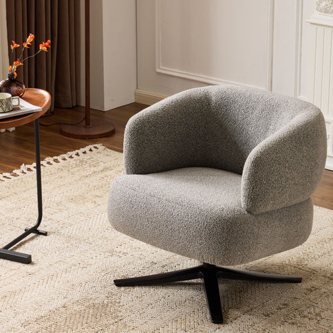 Cuddle Style Leisure Swivel Sofa Chair