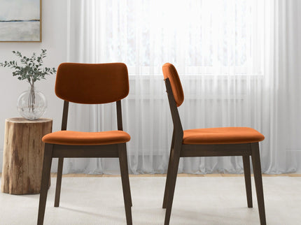 Carlos - Solid Back Side Chair (Set of 2)