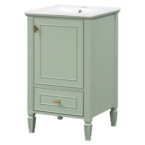 Retro Bathroom Vanity With Sink
