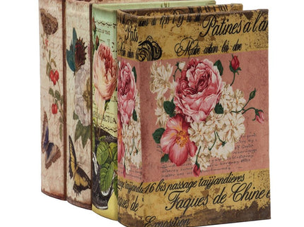 Book Boxes (Set of 4) - Multi