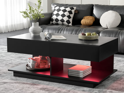 Multifunctional Adjustable Coffee Table With Hidden Storage Space For Living Room