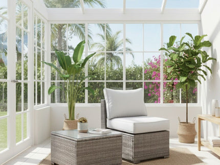 Modern Patio Set With Coffee Table