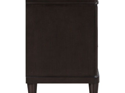Niguel - 2 Drawer Nightstand With Felt Lined Top Drawer - Brown