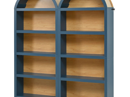 Freestanding Tall Bookshelves (Set of 2)