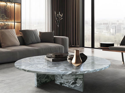 Luxury Coffee Table With Unique Veining, Unique Stone Design