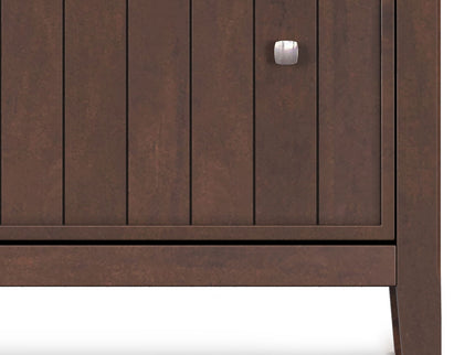 Acadian - Entryway Shoe Storage Cabinet - Brown