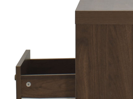 Nystrom - Mid Century Modern 2 Drawer Nightstand