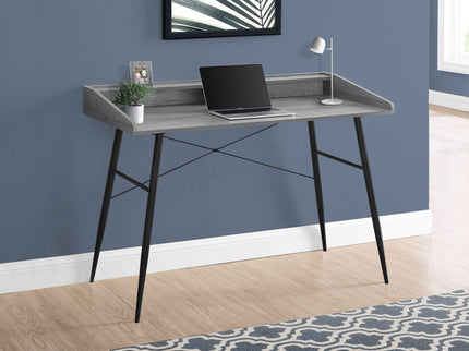 Computer Desk For Home Office, Sturdy Construction, Storage Shelves