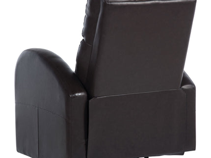 Meglia - Upholstered Power Recliner Chair With Smooth Button Controls - Brown