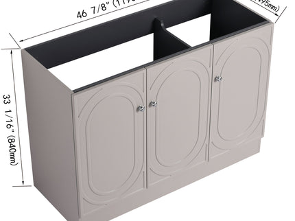 Modern Freestanding Bathroom Vanity With Soft Close Cabinet Doors