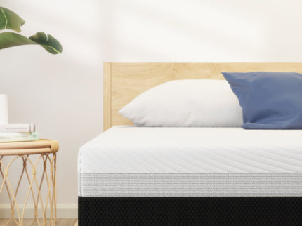 12'' Queen Size Hybrid Mattress, Cooling Memory Foam & Pocket Springs Medium Firm - White