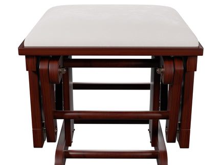 Glider Chair With Ottoman