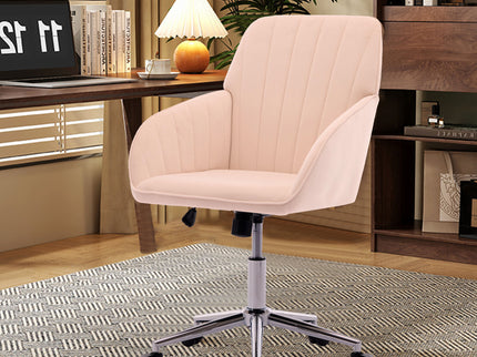 Adjustable Ergonomic Office Chair, Swivel Backrest Seat