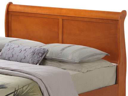 Panel Sleigh Bed
