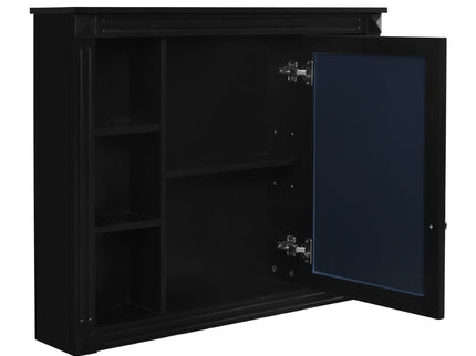 Bathroom Vanity With Top Sink, Mirror Cabinet, 2 Soft Closing Doors & 2 Drawers