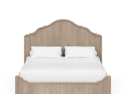 Panel Bedroom Set With 3 Drawer Nightstand, Casual Dresser, Cane Mirror, 3 Drawer Cane Front Chest And Bench