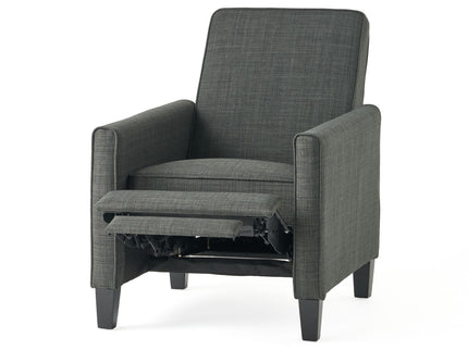 Upholstered Push Back Recliner Chair For Living Room