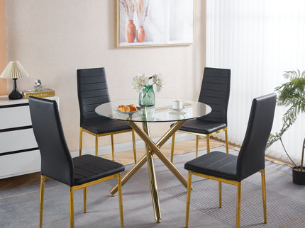 Elegant Legs Dining Chair (Set of 4)