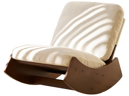 Comfortable High-Quality Upholstery Glider Rocking Chair