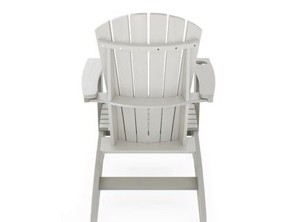 Adirondack Chair Sturdy HDPE Poly Lumber For Poolside, Patio, And Garden Relaxation