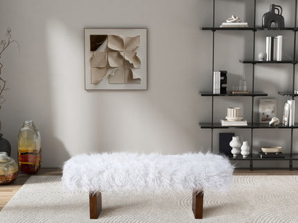 Henley - Fur Bench - White Khaki