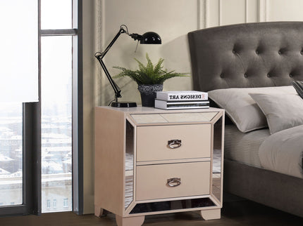 Contemporary Nightstand With Versatility