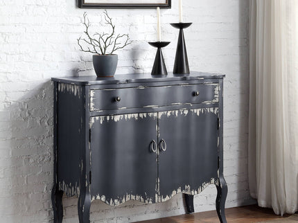 Deianira - Antique Console Cabinet - Gray